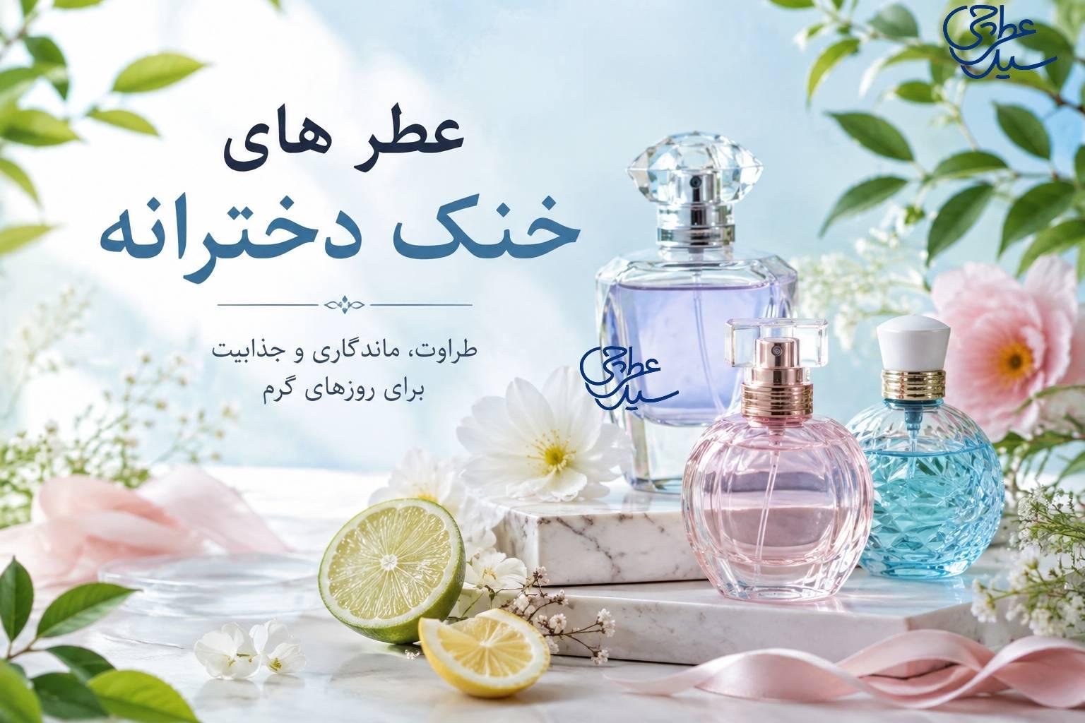 بهترین عطر خنک دخترانه | معرفی ۵ عطر سرد و جذاب دخترانه 1 عطر خنک دخترانه عطر دخترانه